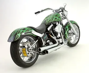 Harley-Davidson Prints: Battistinis Modified Harley Print