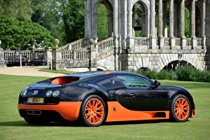 Bugatti Veyron Super Sport WRE (World Record Edition, 1 of 6 made), 2011, Black, & orange Bugatti Veyron Super Sport WRE (World Record Edition, 1 of 6 made), 2011, Black, & orange