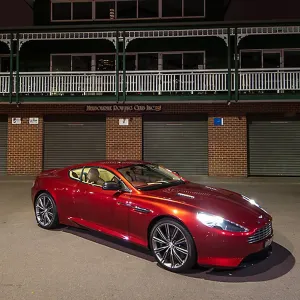 2013 Aston Martin DB9 Red Metallic Print