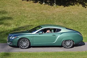 Bentley Continental GT Zagato 2008 Green 2-tone Print