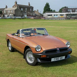 MG MGB Roadster 1981 Bronze Metallic Print
