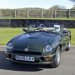 MG RV8 1993 Green Metallic Print