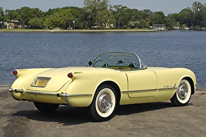 Chevrolet Corvette Roadster (ex-Zora Duntov, Chevrolet chief engineer), 1955, Cream Chevrolet Corvette Roadster (ex-Zora Duntov, Chevrolet chief engineer), 1955, Cream