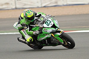 Federico Sandi, Kawasaki ZX-10R WSB2013 Superbike FIM World Championship, Silverstone Federico Sandi, Kawasaki ZX-10R WSB2013 Superbike FIM World Championship, Silverstone
