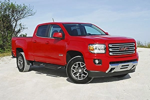 GMC Canyon AWD SLE Crew Long Box, 2015, Red GMC Canyon AWD SLE Crew Long Box, 2015, Red