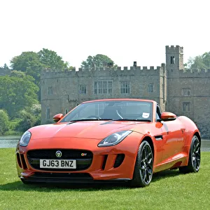 Jaguar F-Type V8S Convertible 2014 Orange