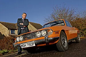 Images Dated 1st January 2006: Owner with Triumph Stag