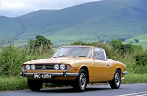 Triumph Stag (ex-James Bond film, Diamonds are Forever), 1970, Yellow Triumph Stag (ex-James Bond film, Diamonds are Forever), 1970, Yellow