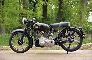 Vincent Rapide HRD Series C black 1949 1940s 40s Vincent Rapide HRD Series C black 1949 1940s 40s
