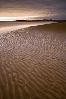 Holkham Bay Beach Sunset Print
