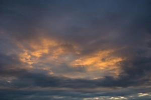 Colorful Cloud Formations Prints: Abstract cloudscape