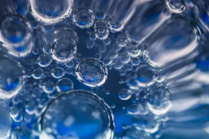 Frozen Bubbles Print