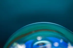 Water Prints: Frozen Bubbles Print