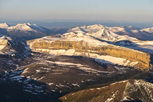 Aerial of the Rocky Mountains in the Bob Marshall Wilderness of Montana, USA Aerial of the Rocky Mountains in the Bob Marshall Wilderness of Montana, USA