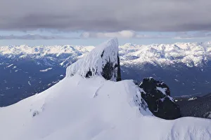 Aerial view of Black Tusk near Whistler, British Columbia, Canada Aerial view of Black Tusk near Whistler, British Columbia, Canada