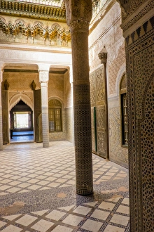 Africa, North Africa, Morocco, Agdz, the Kasbah of Telouet, an enormous fortress belonging Africa, North Africa, Morocco, Agdz, the Kasbah of Telouet, an enormous fortress belonging