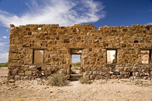 Algebuckina Railway Station Ruins (Old Ghan Railway), Oodnadatta Track, Outback Algebuckina Railway Station Ruins (Old Ghan Railway), Oodnadatta Track, Outback