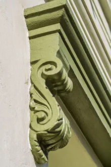 Architectural detail on the Clarendon building, Old Sacramento Historic Center, Sacramento Architectural detail on the Clarendon building, Old Sacramento Historic Center, Sacramento