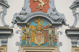 architectural detail, Czech Republic, Ceske Budejovice architectural detail, Czech Republic, Ceske Budejovice