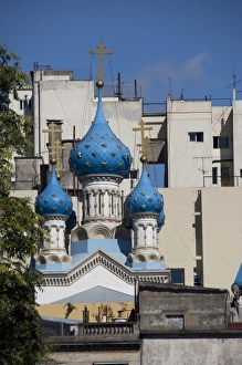 Argentina, Capital city of Buenos Aires. Russian church dedicated to sailors Argentina, Capital city of Buenos Aires. Russian church dedicated to sailors