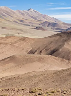 The Argentinian Altiplano along Routa 27 between Pocitos and Tolar Grande. South America The Argentinian Altiplano along Routa 27 between Pocitos and Tolar Grande. South America