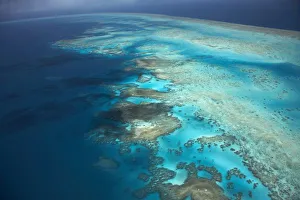 Arlington Reef, Great Barrier Reef Marine Park, North Queensland, Australia - aerial Arlington Reef, Great Barrier Reef Marine Park, North Queensland, Australia - aerial