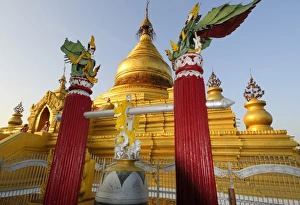 Asia, Myanmar (Burma). The Kuthodaw Pagoda in Mandalay Asia, Myanmar (Burma). The Kuthodaw Pagoda in Mandalay
