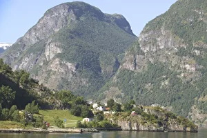Aurland fjord between Flam and Gudvagan is situated in the innermost part of the Aurland fjord between Flam and Gudvagan is situated in the innermost part of the