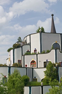 AUSTRIA-STYRIA (Stiermark)- BAD BLUMAU: Rogner-Bad Blumau Hotel (b.1997) designed AUSTRIA-STYRIA (Stiermark)- BAD BLUMAU: Rogner-Bad Blumau Hotel (b.1997) designed