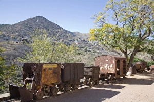 AZ, Arizona, Jerome, Jerome State Historic Park, devoted to the mining history of the area AZ, Arizona, Jerome, Jerome State Historic Park, devoted to the mining history of the area