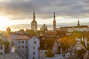 Baltic States, Estonia, Tallinn. Tallinn Old Town Baltic States, Estonia, Tallinn. Tallinn Old Town