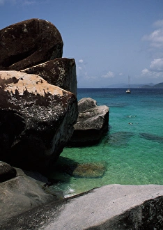 Caribbean Ocean Views Prints: The Baths, Virgin Gorda