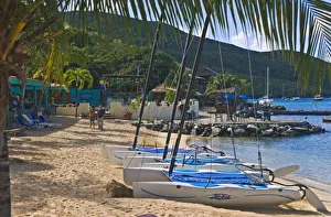 Tropical Beach Landscape Photography Prints: Beach side at Leverick