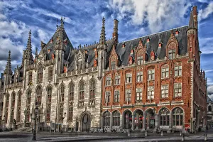 Belgium, Bruge, City Building, Digitally Altered Belgium, Bruge, City Building, Digitally Altered