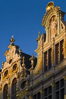 Belgium, Brussels, Grand Place, Guild Hall detail Belgium, Brussels, Grand Place, Guild Hall detail