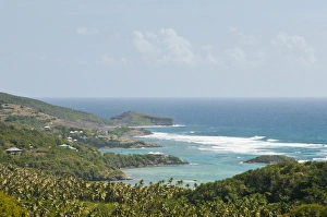Bequia, St. Vincent & The Grenadines. Industry coast Bequia, St. Vincent & The Grenadines. Industry coast