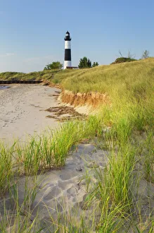 Big Sable Point Lighthouse on the eastern shore of Lake, Michigan Big Sable Point Lighthouse on the eastern shore of Lake, Michigan