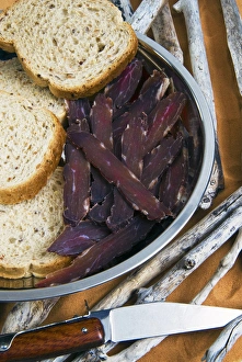 Biltong is a kind of cured meat (South Africa and Namibia), Pemmican (U.S.A. and Canada) Biltong is a kind of cured meat (South Africa and Namibia), Pemmican (U.S.A. and Canada)