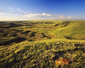 The Bitter Creek badlands in Valley County, Montana, USA The Bitter Creek badlands in Valley County, Montana, USA