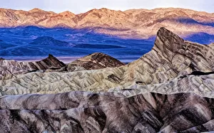 California; Zabriskie Point; Death Valley National Park; Death Valley; USA California; Zabriskie Point; Death Valley National Park; Death Valley; USA