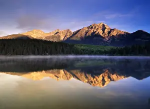 Canadian Rocky Prints: Pyramid Lake Print, Jasper National Park Alberta Canada