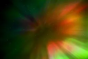 Canada, Manitoba, Winnipeg. Aurora borealis and stars Canada, Manitoba, Winnipeg. Aurora borealis and stars
