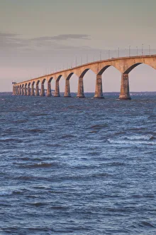 Canada, Prince Edward Island, Borden. Confederation Bridge Canada, Prince Edward Island, Borden. Confederation Bridge