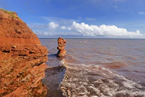 Canada, Prince Edward Island, North Cape. Shoreline of Gulf of St. Lawrence. Credit as Canada, Prince Edward Island, North Cape. Shoreline of Gulf of St. Lawrence. Credit as