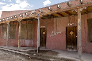 Carrizozo, New Mexico, United States. Old building on Main Street Carrizozo, New Mexico, United States. Old building on Main Street