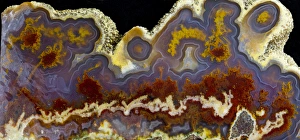 Macro Nature Images Prints: Cathedral Agate