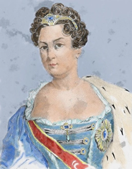 Catherine I (Martha Skavronskaa) (Jakobstadt, Courland, 1684, St. Petersburg, 1727) Catherine I (Martha Skavronskaa) (Jakobstadt, Courland, 1684, St. Petersburg, 1727)