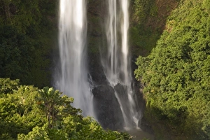 Mauritius Waterfall Prints: Chamarel Waterfall-highest on Mauritius, over 1000 meter drop, South Mauritius, Africa