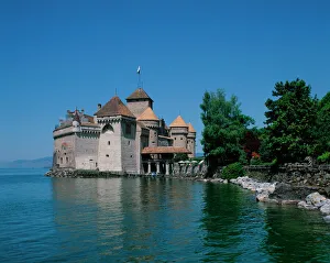 Chateau Chillon, Lake Geneva, Vaud Canton, Switzerland Chateau Chillon, Lake Geneva, Vaud Canton, Switzerland