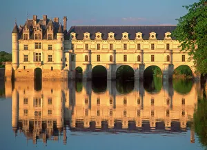 Loire Valley France Prints: Chenonceau Chateau